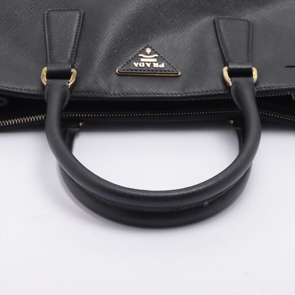 PRADA Saffiano Lux Leather 2way handbag Black BN2274 - Picture 12 of 16